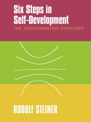 cover image of Six Steps in Self-development
